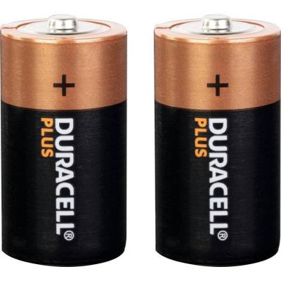  DURACELL PLUS 100%  C X2 
