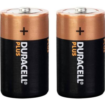  DURACELL PLUS 100%  D X2 