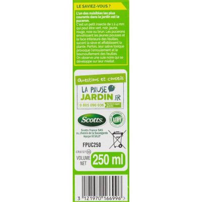  PUCERONS ET ARAIGNEES R 250ML 