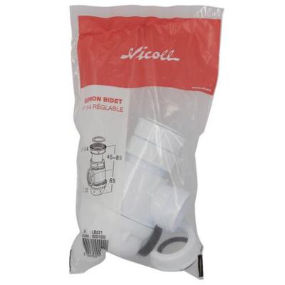  SIPHON BIDET POLYPRO BLANC 