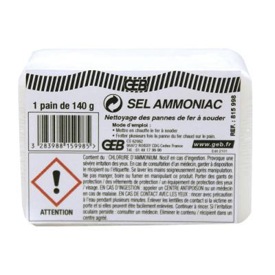  SEL AMMONIAC  PAIN DE 140 G 