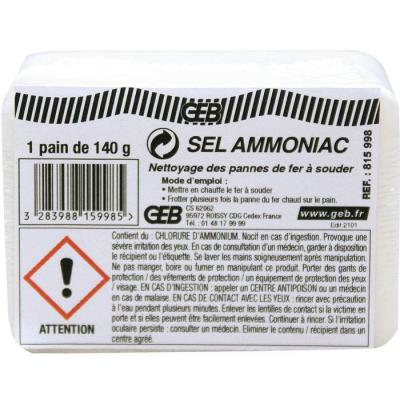  SEL AMMONIAC  PAIN DE 140 G 