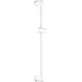  BARRE DOUCHE D19 BLANC MOLETTE 