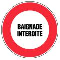  DISQUE BAIGNADE INTERDITE D300 