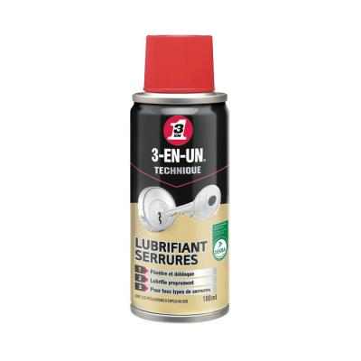  3EN1 LUBRIFIANT SERRURES 100ML 