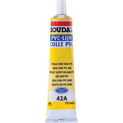 COLLE PVC SOUDAL TUBE  125ML 