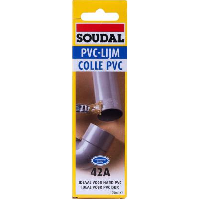  COLLE PVC SOUDAL TUBE  125ML 