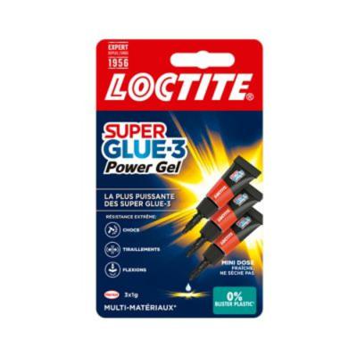  SUPERGLUE MINI GEL 3X1G 