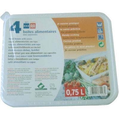 BARQUETTE MICRO-ONDX4 0,75L 