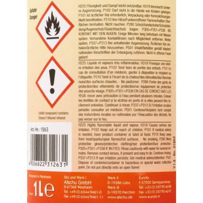  GEL ALLUME FEU BBQ CHEMINEE 1L 