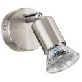  SPOT LED GU10 3W NICKEL MAT 