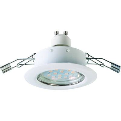  SPOT ENCAS.FIX.GU10 LED BLC X3 