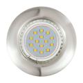  SPOT ENCAS.FIX.GU10 LED NIC.X3 