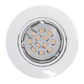  SPOT ENCAS. GU10 LED 5W BLC 