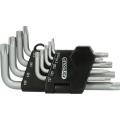  JEU DE 9 CLES MA�LES TORX 