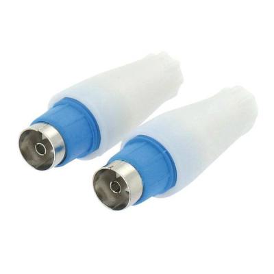  FICHES COAX DROITE D9,52 F/F 