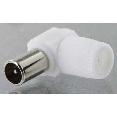  FICHE COAX COUDEE D9,5 MALE 