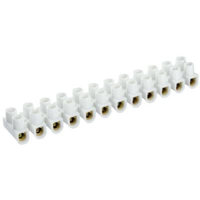  BARRETTE BLANC 10MM 12 BORNES 