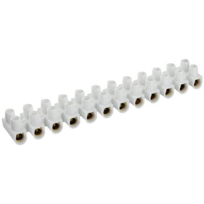  BARRETTE BLANC 16MM 12 BORNES 