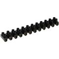  BARRETTE NOIR 4MM 12 BORNES 