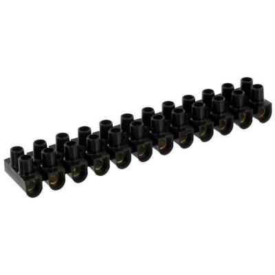  BARRETTE NOIR 6MM 12 BORNES 