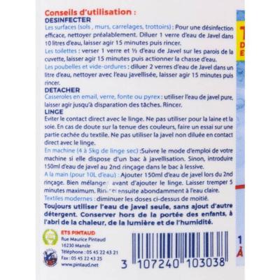  JAVEL BEC 2,6% CHLORE ACTIF 1L 