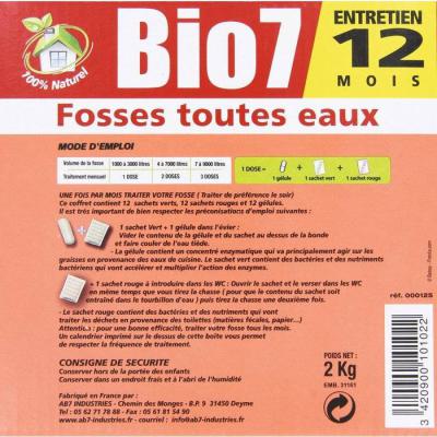  BIO 7 SPEC.FOSSE T.EAU X24 SAC 