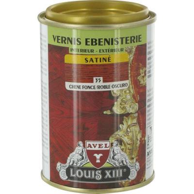  VERNIS SATINE 250ML CHENE FONC 