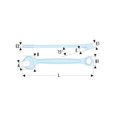  CLE MIXTE FACOM 440      17 