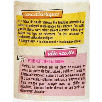  CRISTAUX DE SOUDE 480GR 
