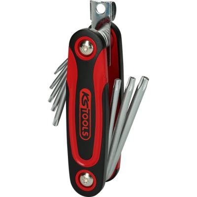 JEU DE 8 CLES MALE TORX 