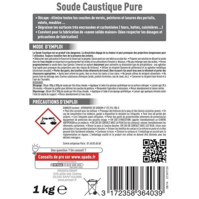  SOUDE CAUSTIQUE          1KG 