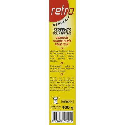  SERPENT GRANULES 400GR  RESER4 