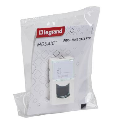  MOSAIC RJ45 CAT6 1MOD 