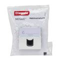  MOSAIC RJ45 CAT6 2MOD 