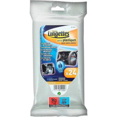  SACHET 24 LINGETTES PLASTIQUES 