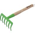  RATEAU 6D FLEUR 27CM VERT 