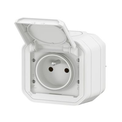  PLEXO 2P+T F/B BLANC SAILLIE 