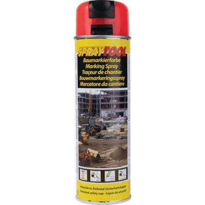  TRACEUR SPRAY 500ML ROUGE FLUO 