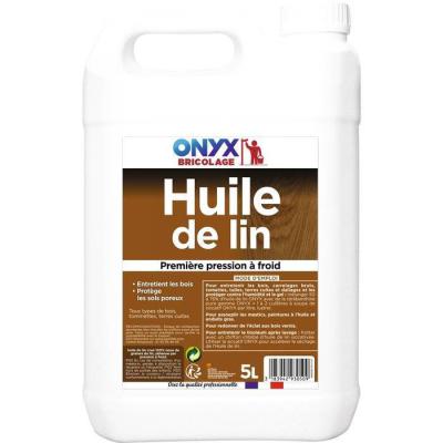  HUILE DE LIN                5L 