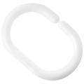  ANNEAUX CLIP BLANC POLYP S/12 