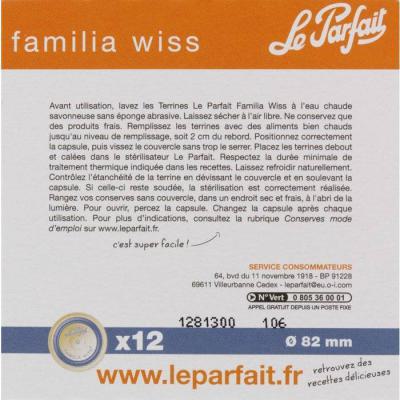  CAPSULE FW D82 BLEU LOT DE 12 