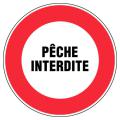  DISQUE SIG.PECHE INTERDIT D 30 