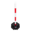  POTEAU LEST. H85 ROUGE/BLANC 