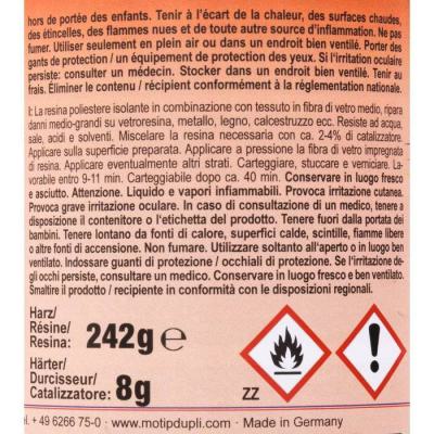  RESINE POLYESTER          250G 