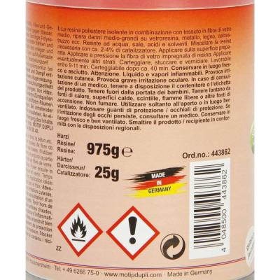 RESINE POLYESTER           1KG 