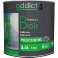 PEINT. BOIS 0.5L GRIS ANTHRACI 