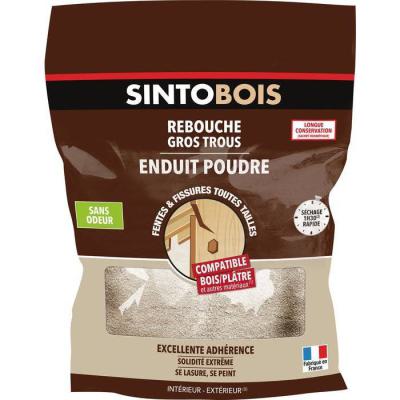  ENDUIT POUDRE BOIS CLAIR 1KG 