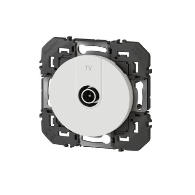  DOOXIE PRISE TV SIMPLE BLANC 