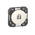 DOOXIE CHARGEUR 2 USB BLANC 
